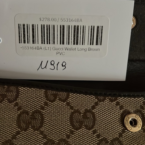 đ„Gucci Monogram Wallet - Beige and Brownđ„ - Picture 4 of 10